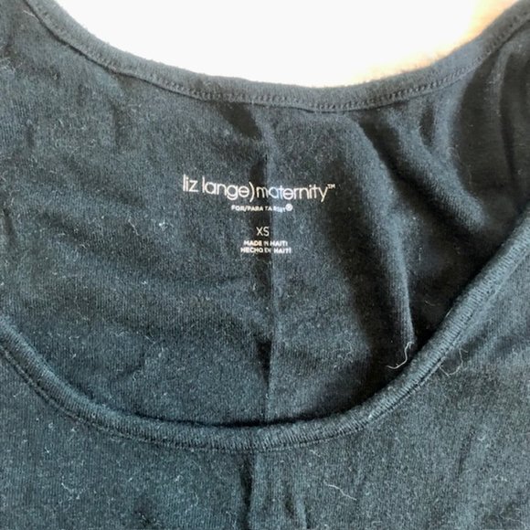 Bundle of 3 Black Maternity Tank Tops Size XS - Picture 3 of 7